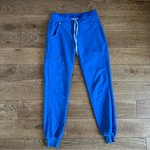 Figs Zamora Jogger Scrub Pants XXS Royal Blue - Picture 5 of 11
